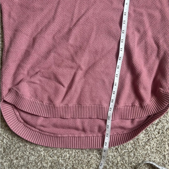 Merokeety Pink Crew Neck Sweater Pastel Casual Comfy Medium - Picture 6 of 6